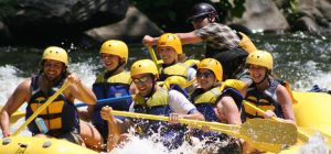 white water rafting