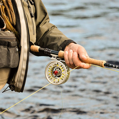 fly fishing reel